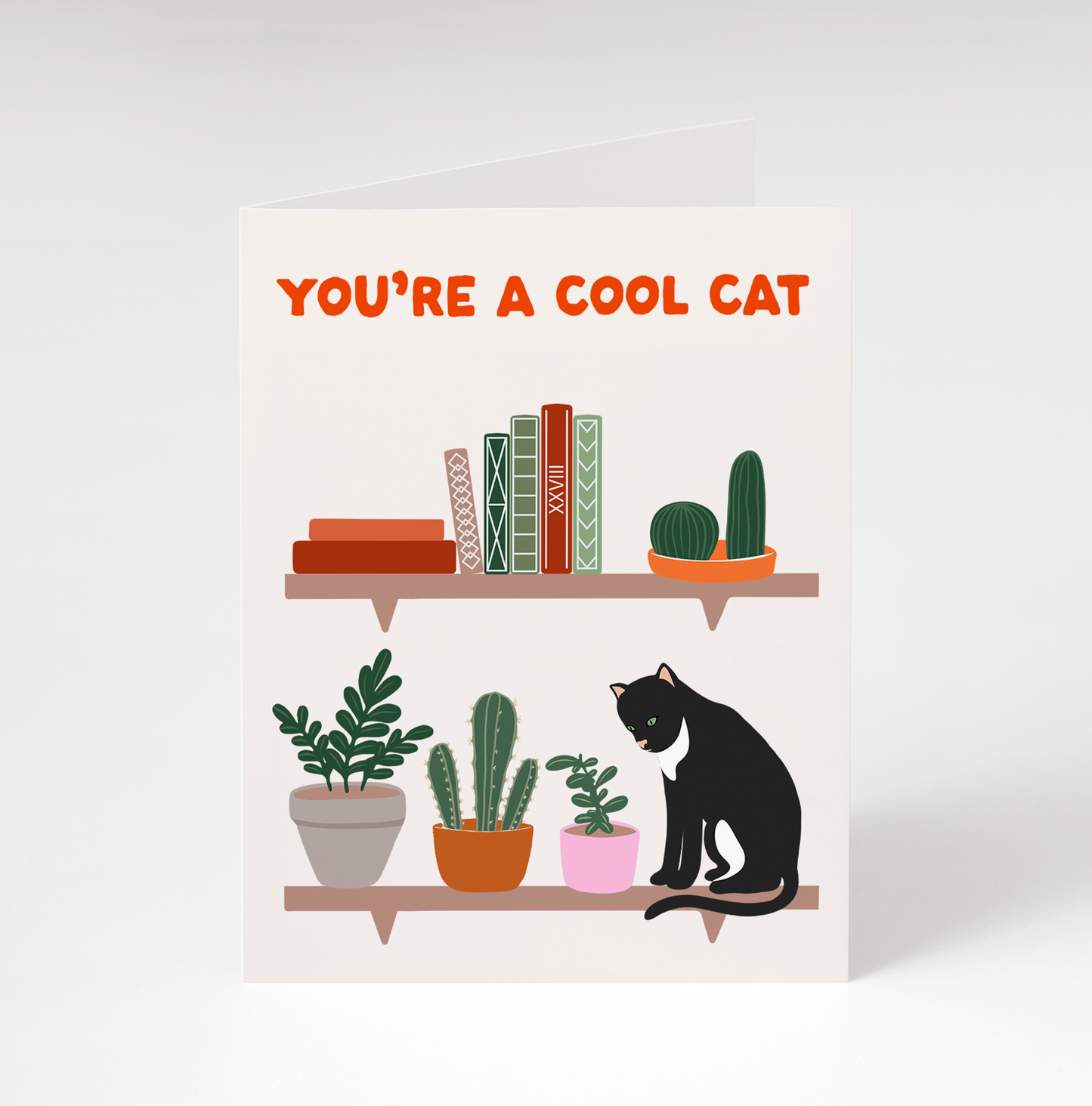 Bon Femmes - Cool Cat Greeting Card