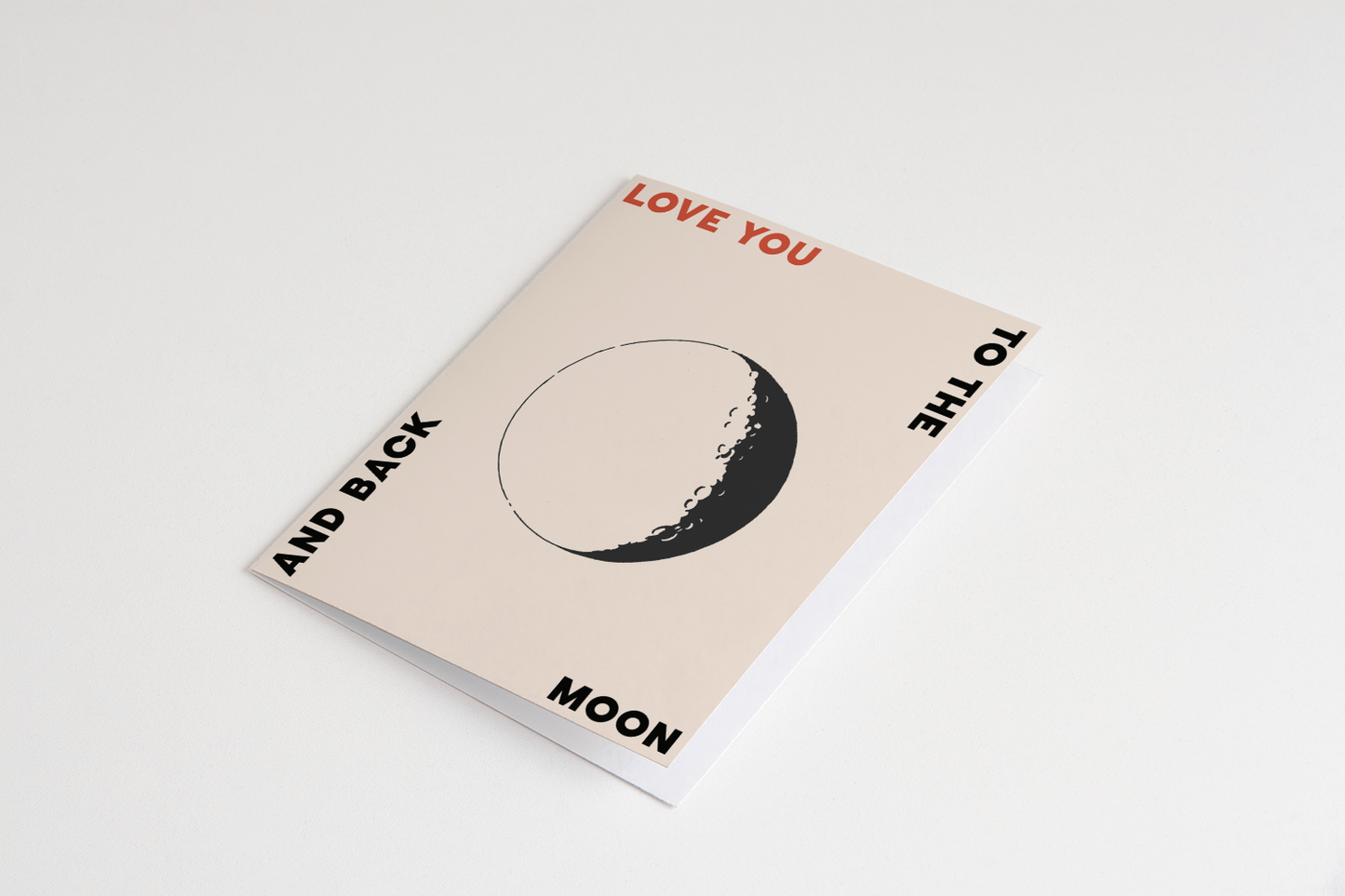 Bon Femmes - Love You To The Moon Card