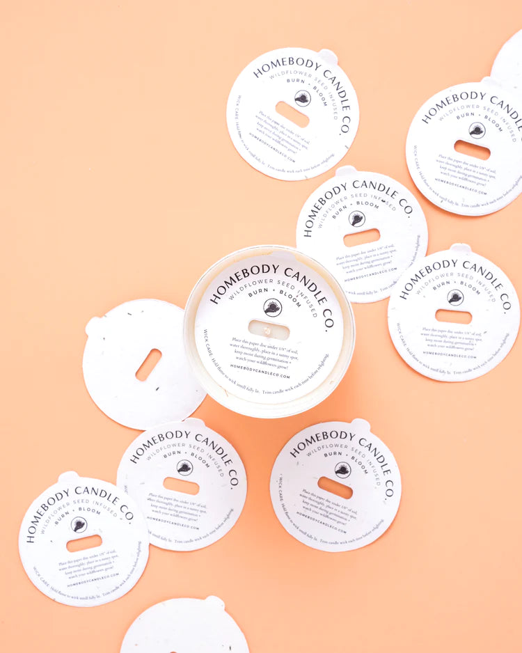 Homebody Candle Co. - Palo Santo • burn + bloom candle