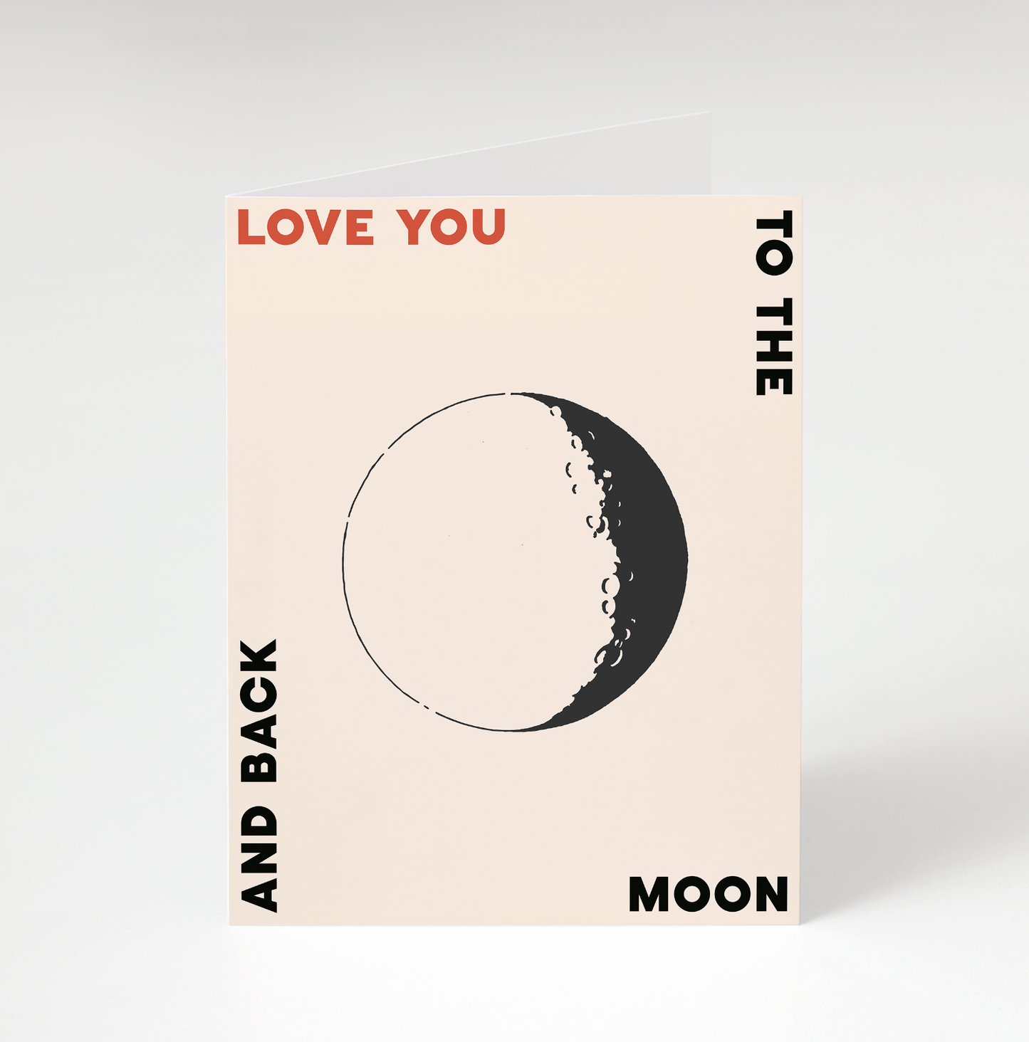 Bon Femmes - Love You To The Moon Card