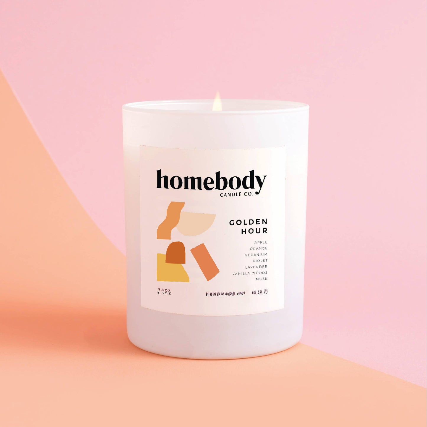Homebody Candle Co. - Golden Hour • burn + bloom candle