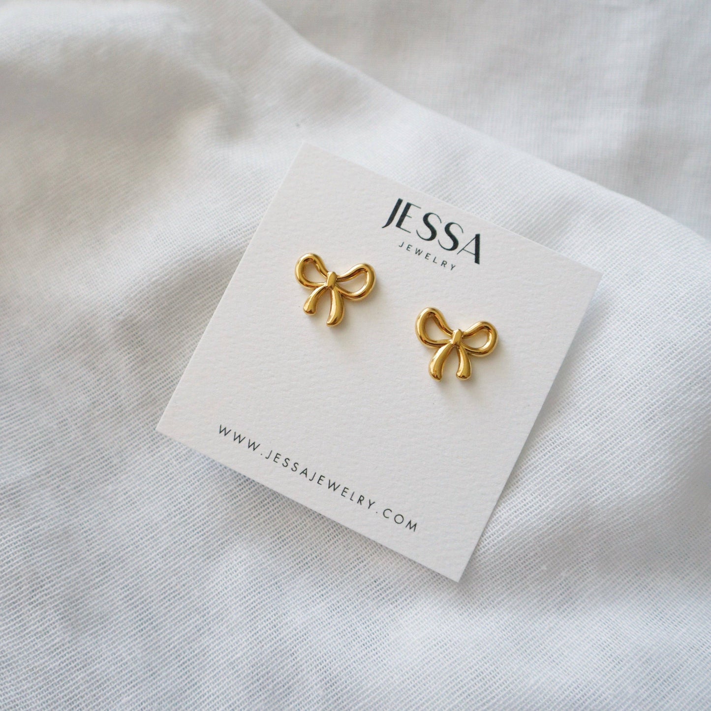 Bow Stud Earrings