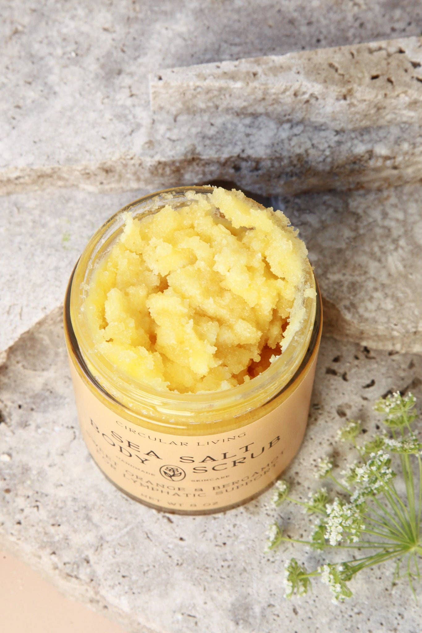 Circular Living - Sea Salt Body Scrub, Sweet Orange & Bergamot