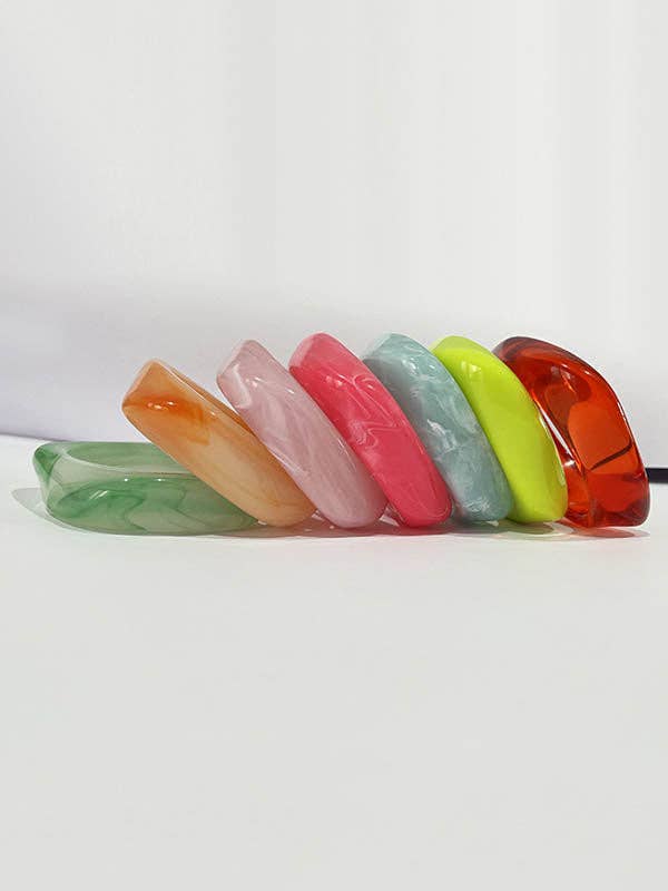 Geometric Bracelet Accessories: GREEN / One_size
