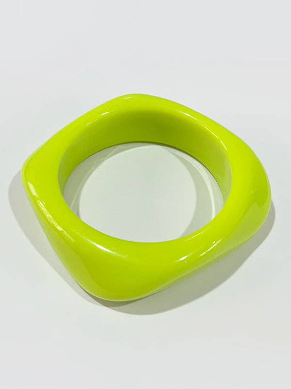 Geometric Bracelet Accessories: GREEN / One_size