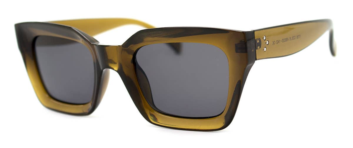 POTENT - SUNGLASSES: OLIVE GREEN