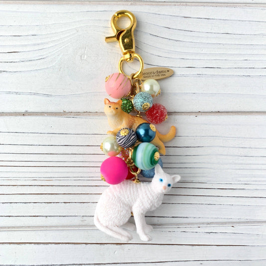 Here Kitty Kitty Cat Bag Charm