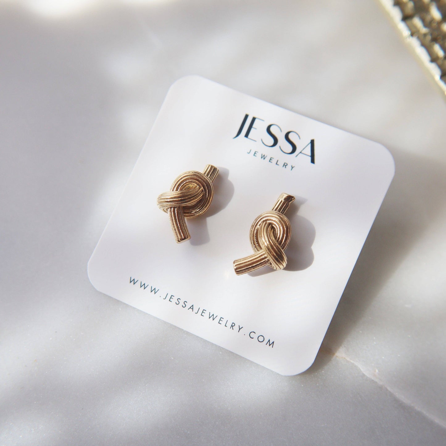 JESSA Jewelry - Knotted Earrings