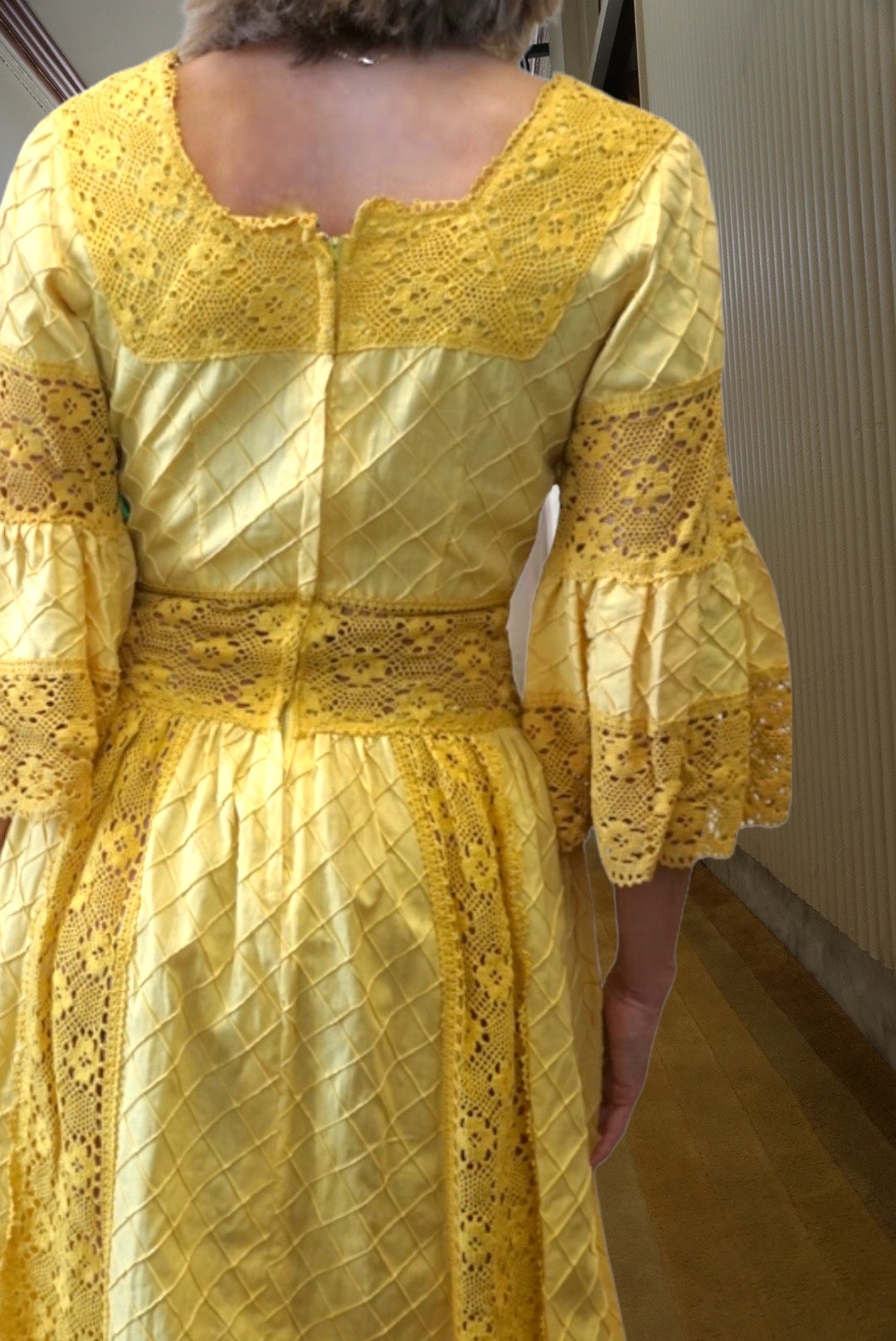 vintage 70s princess dress