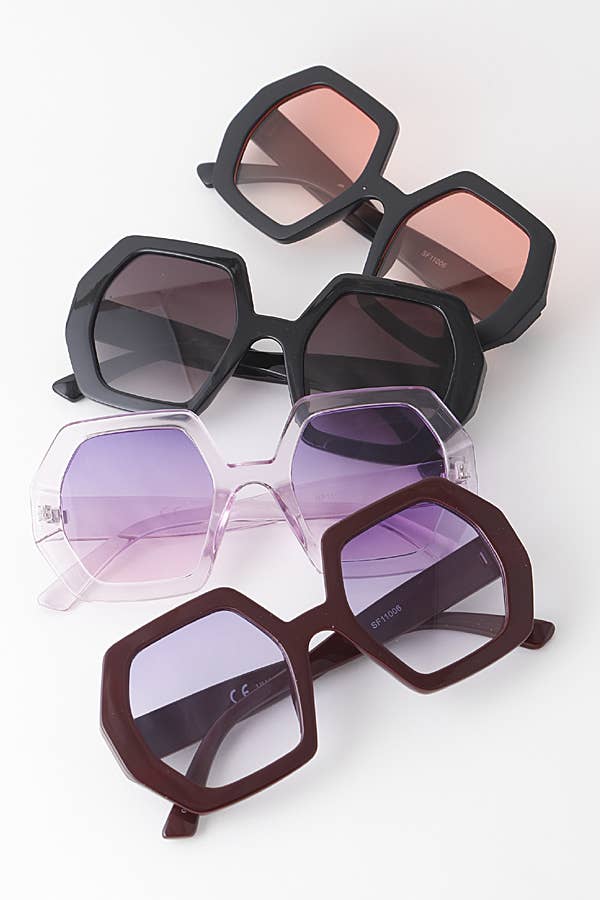 oversized square sunglasses